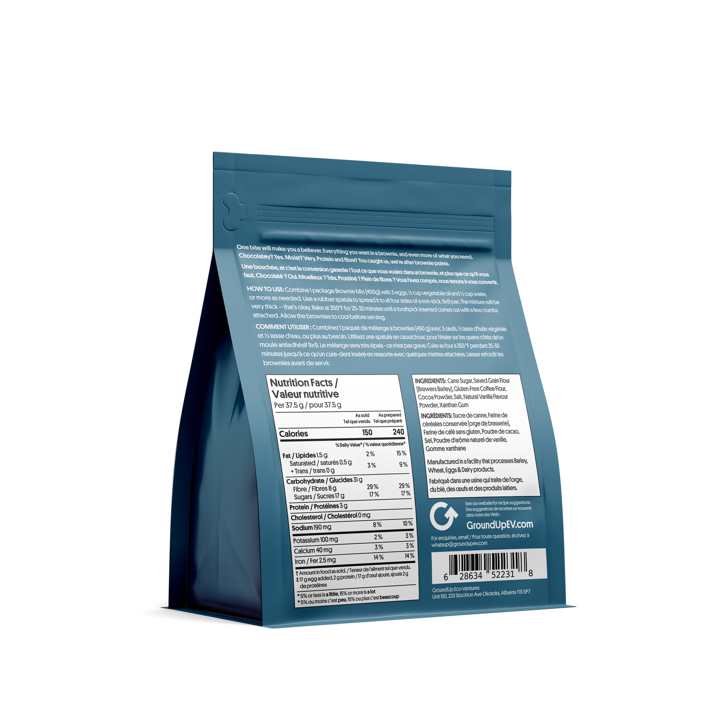 Born Again Protein Brownie Mix 450g