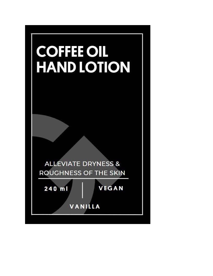 Coffee Vanilla Hand Lotion (240ML)